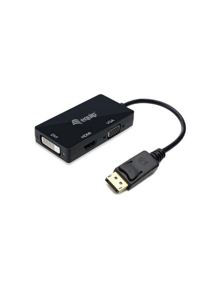 ADAPTADOR EQUIP DISPLAYPORT A VGA/HDMI/DVI