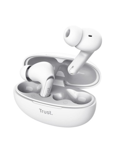 AURICULARES TRUST YAVI EARBUDS ENC BLUETOOTH WIRELESS WHITE