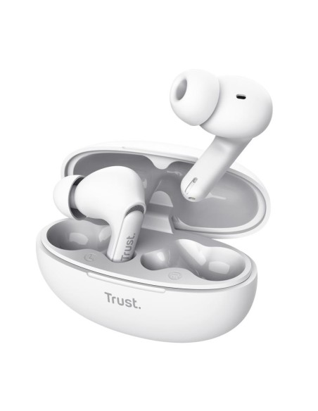 AURICULARES TRUST YAVI EARBUDS ENC BLUETOOTH WIRELESS WHITE