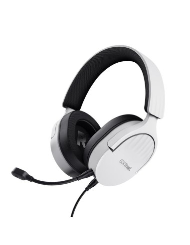 AURICULARES + MICROFONO TRUST GAMING GXT 489W FAYZO HEADSET MULTI WHITE