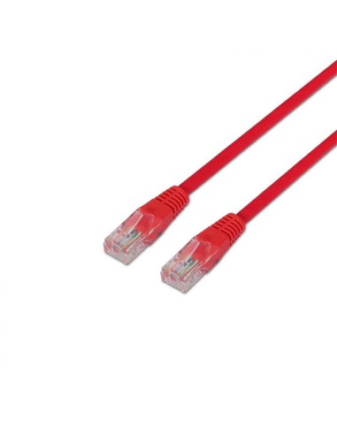 CABLE DE RED CAT6 UTP 1M AISENS RED