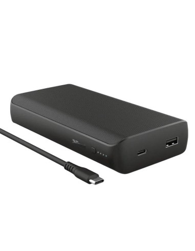 BATERIA EXTERNA TRUST 65W PARA PORTATIL USB-C BLACK