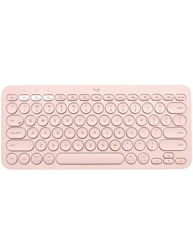 TECLADO LOGITECH K380 TKL BLUETOOTH MULTI-DEVICE ROSE