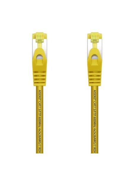 CABLE DE RED CAT.7 S/FTP 1M AISENS YELLOW