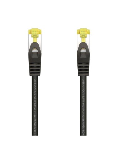 CABLE DE RED CAT.7 S/FTP 1M AISENS BLACK