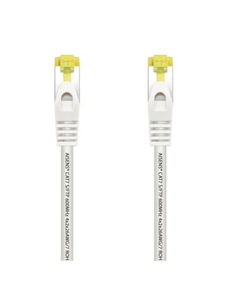 CABLE DE RED CAT.7 S/FTP 0.5M AISENS WHITE