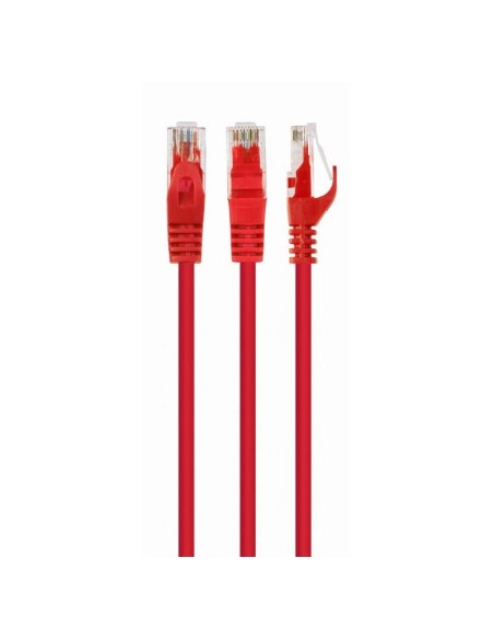 CABLE DE RED CAT.6 UTP 2M GEMBIRD RED