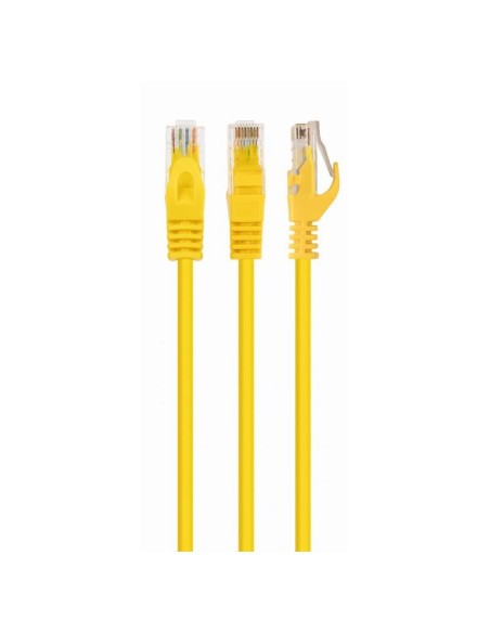 CABLE DE RED CAT.6 UTP 2M GEMBIRD YELLOW