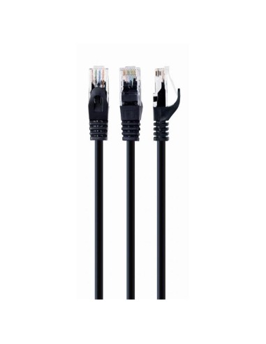 CABLE DE RED CAT.6 UTP 1M GEMBIRD BLACK