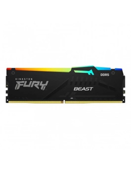 MEMORIA RAM 32GB KINGSTON DDR5 6000MHZ FURY BEAST CL36 1.35V RGB